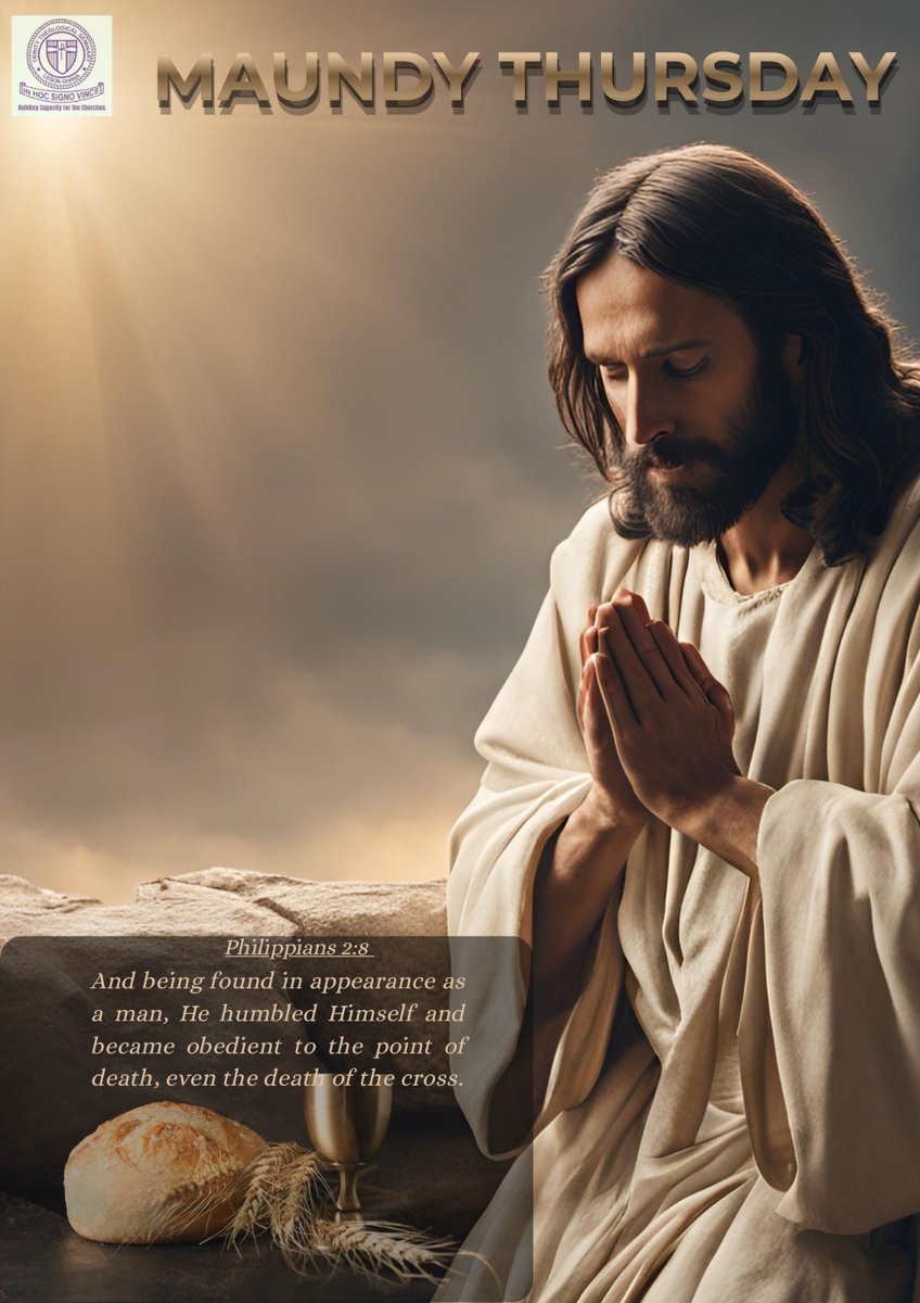 TrinityLegon's tweet photo. A night of love, sacrifice, and humble service
“Do this in remembrance of Me.”
Join us as we reflect on the Last Supper and renew our commitment to serve one another in humility.
🕊️ Come, worship. Come, remember. Come, be renewed.
#MaundyThursday #HolyWeek #TheLastSupper #Faith https://t.co/jxyjaRTApa