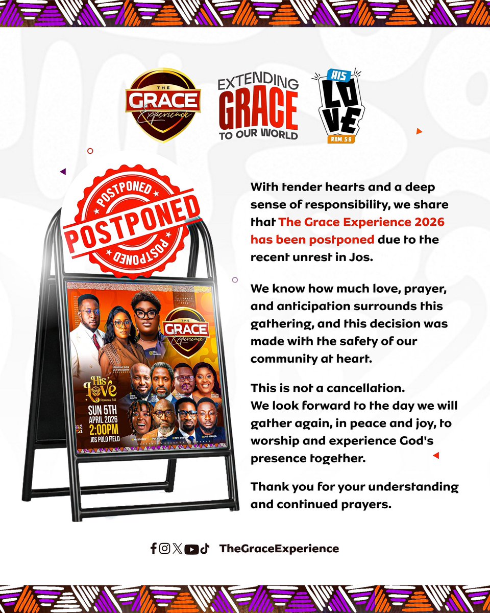 The Grace Experience Official tweet media
