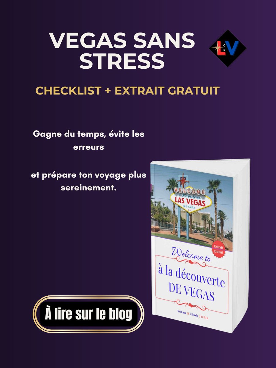 yoetwark's tweet photo. Préparer Las Vegas sans méthode, c’est souvent perdre du temps. J’ai mis en place Vegas sans
stress avec une checklist + un extrait gratuit pour t’aider à organiser ton voyage plus sereinement.
https://t.co/iyzPKj3h5E
#LasVegas #VegasTips https://t.co/QmFxPFrs3V