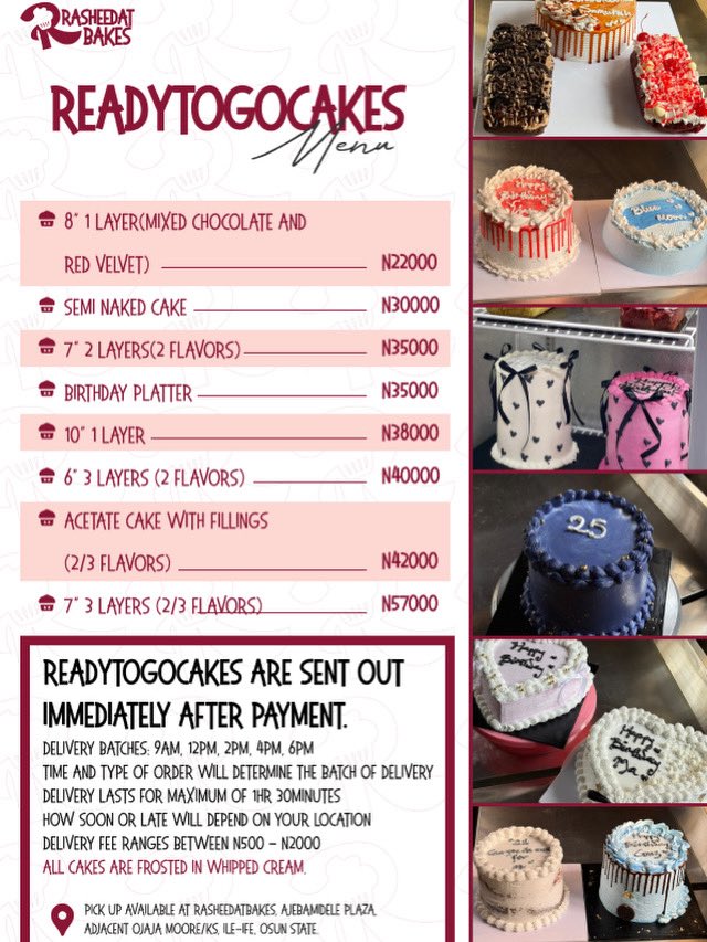 QUALITY CAKES IN IFE tweet media