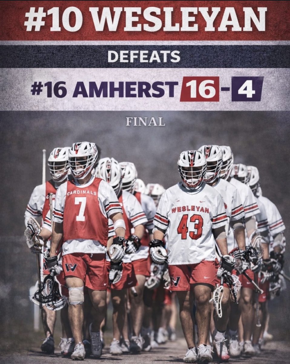 WESLEYAN LACROSSE tweet media