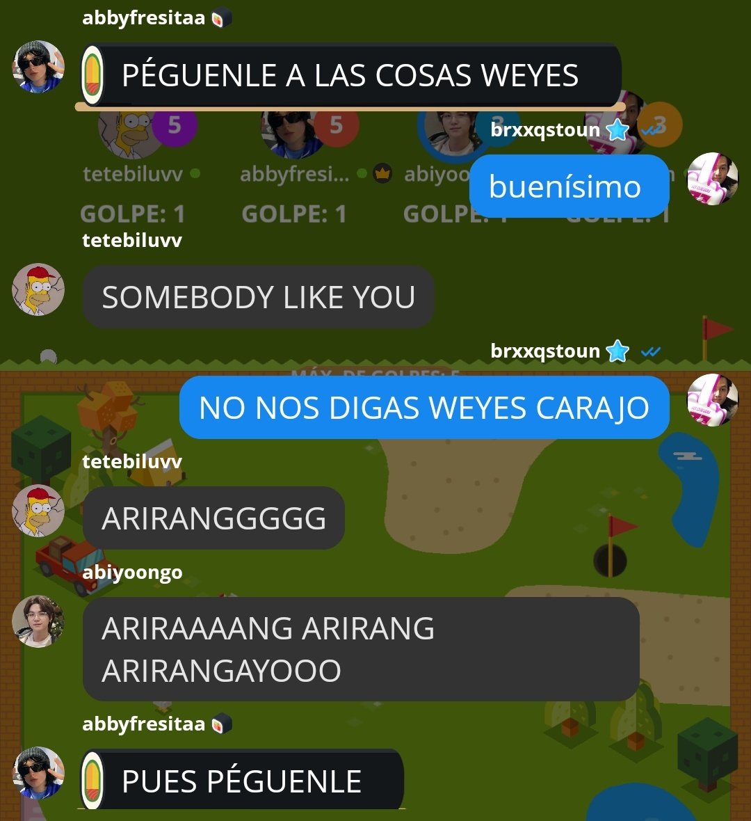 quacksunn's tweet photo. dos de nosotras peleando, mientras los otros dos están cantando 😮‍💨
@lvspjimin @shidoriuu @sugckity https://t.co/6vDZTPikg6