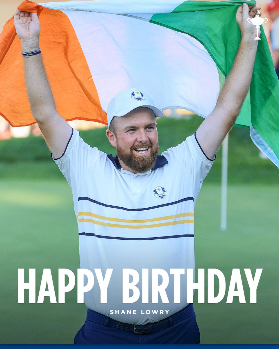Happy Birthday <a href="/ShaneLowryGolf/">Shane Lowry</a> 🎉 Never change 🏆