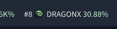 G1Erik's tweet photo. Dragonx #8 on ETH day 888 https://t.co/TOsUefEGTL