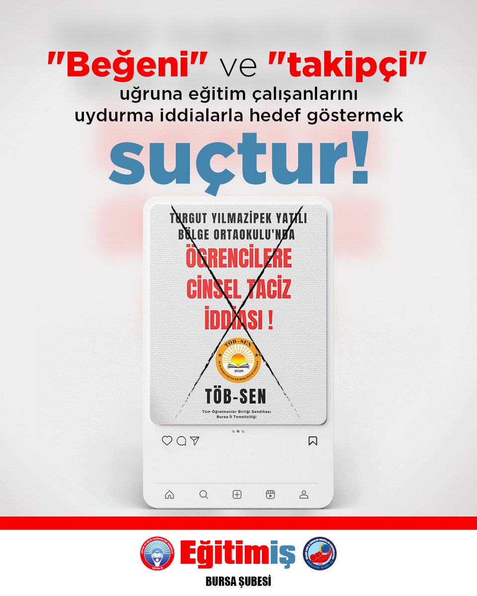 Eğitim-İş Bursa tweet media