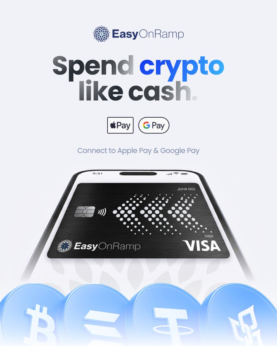 EasyOnRamp_'s tweet photo. COMING SOON to SA's Favorite OnRamp:

Africa's FIRST LOCAL Crypto Card. 
Virtual & Physical:
- Add to your Apply Pay & Google Pay Wallets
- Spend your crypto in over 200 countries Worldwide on everyday purchases like groceries, dinner, doctor's bills etc.

Make sure to follow us for the latest updates!