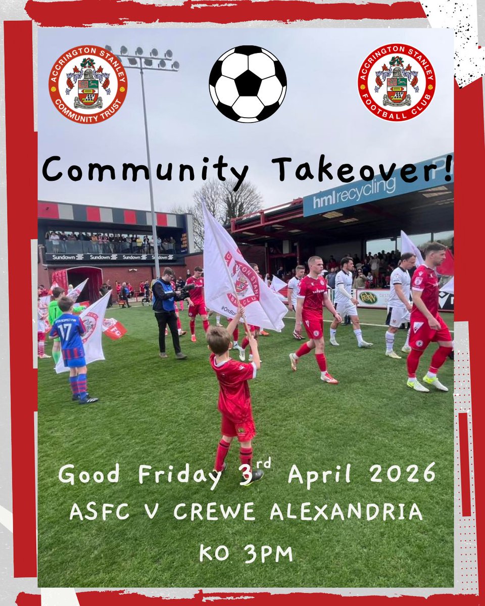 Accrington Stanley Community Trust tweet media