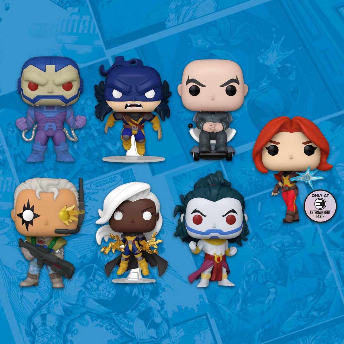 XMen_C_O_T_A's tweet image. The first look at the ‘X-MEN ‘97’ Season 2 has just dropped and the Funko Pops show in more details the costumes we are about to see!! 

Exciting first drop of things to come!! 

#xmen97 #xmen #marvel