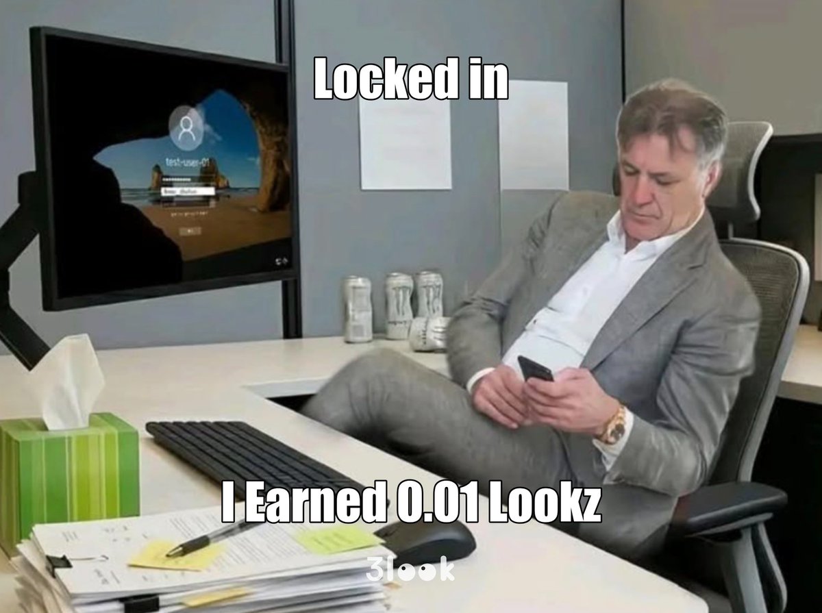 While everyone is waiting for the “perfect time”

Some of us are already on <a href="/3look_io/">3look</a> 
Posting, Earning and Learning.

Simple moves, early positioning 

Gm lookz