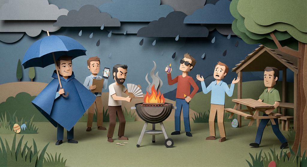 fratrav's tweet image. Tra "Meteo-Dissidenti" e "Carbonari" del processo, la vera leadership si vede quando sparisce il sole.
Non pregate che non piova: comprate gli ombrelli per tutti ⛈️🥩

Il mio post per Pasqua:
buff.ly/3StLGQ5

#Pasqua #BusinessHumor #OrganizationalBehavior #CrisisResponse