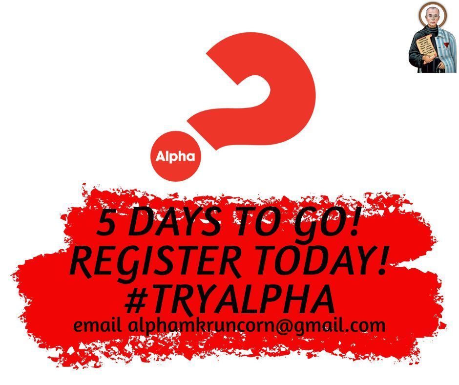 StEdandHS's tweet image. Have you registered yet? 
Register now (for catering reasons) by emailing aphamkruncorn@gmail.com

@HolySpiritWA7 @edward_primary @BlessedCarloA @StClementsWA7 

#alpha #faith #questions #answers #friendship