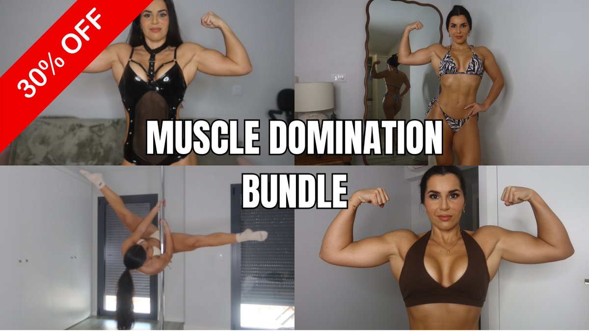 NEW CLIP 👉 t.clips4sale.com/z/c/33402457?s…

#musclemommy #muscularwomen #musclegrow