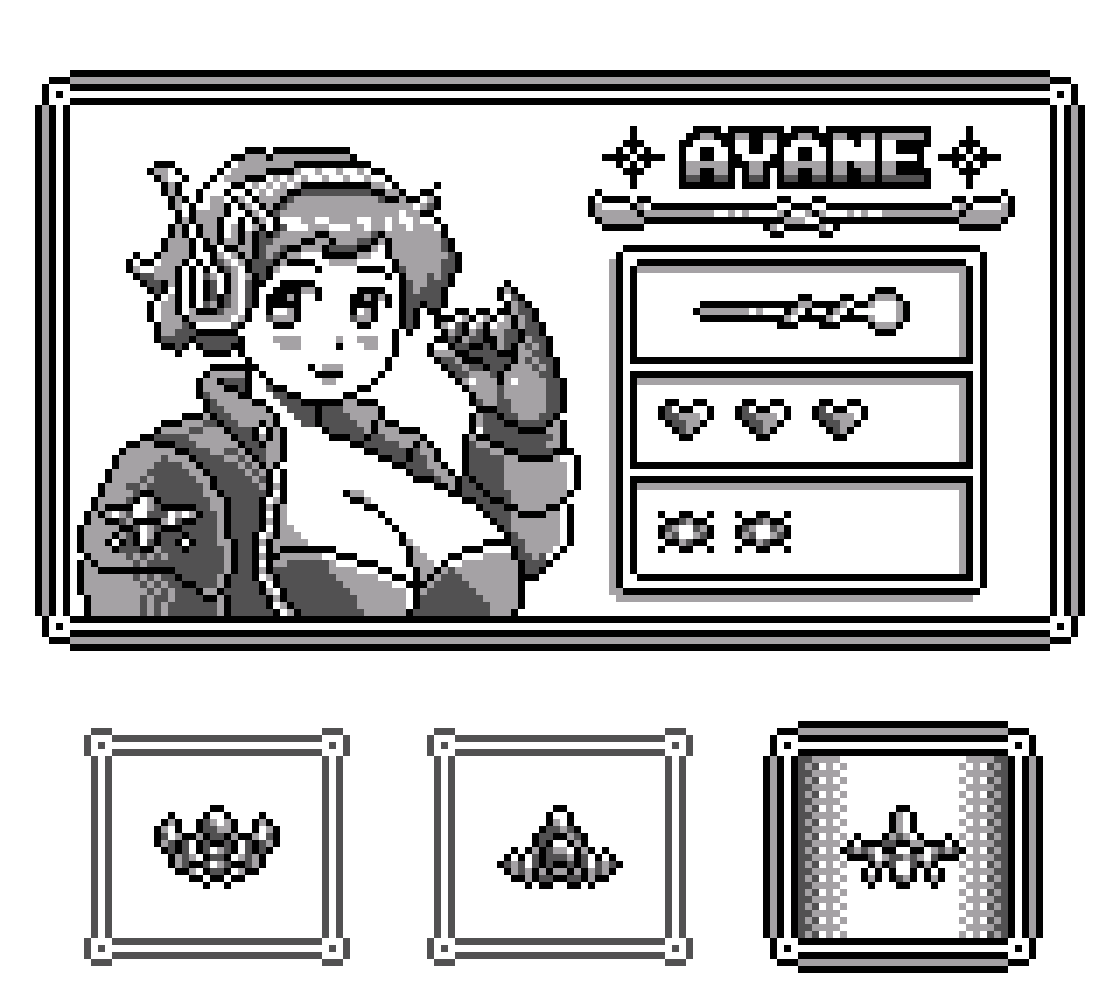 Watse_Art's tweet photo. Game Boy shoot em up ❇️ Ayane
▓▒░ Original 160 x 144  -  4 colors 

 #retro_game #digitalart #videogame #gameboy #pixelart #cute https://t.co/SHPxEPuscc