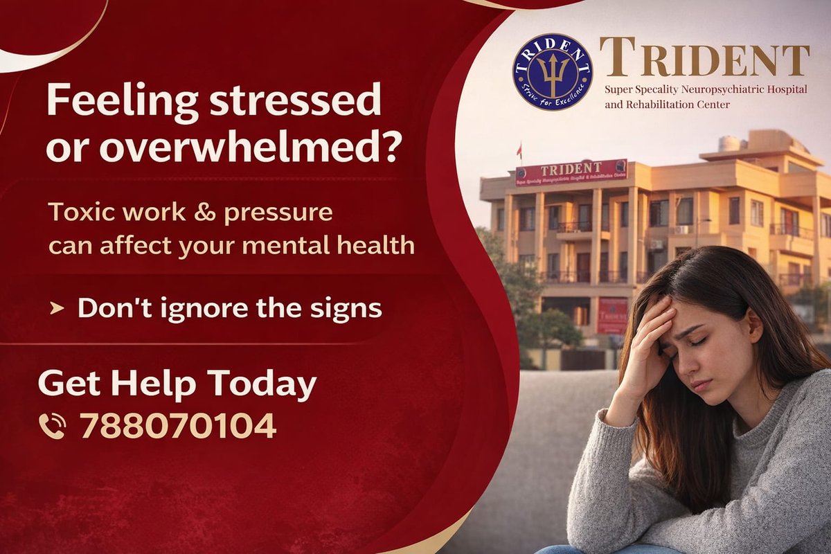 Trident Neuropsychiatric Hospital | Lucknow tweet media