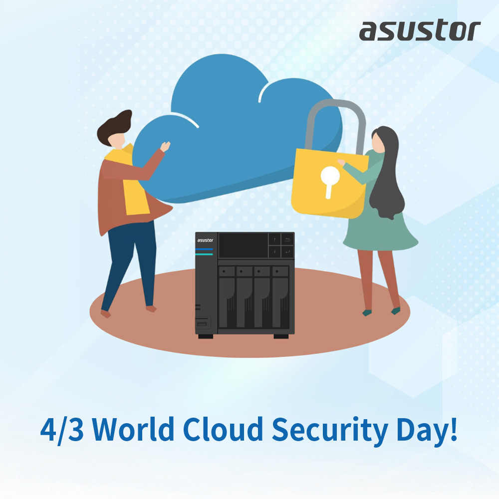 💻 Happy World Cloud Security Day!

Your data matters — accidents, hacks, and lost files can happen anytime.

ASUSTOR NAS works with the cloud in a hybrid cloud setup. This gives you convenience, faster access, and full control while keeping your data safe and backed up.💾✅