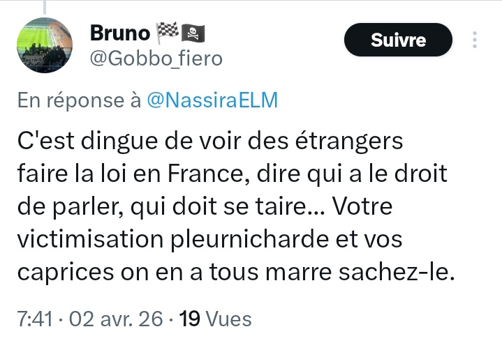 Nassira El Moaddem tweet media