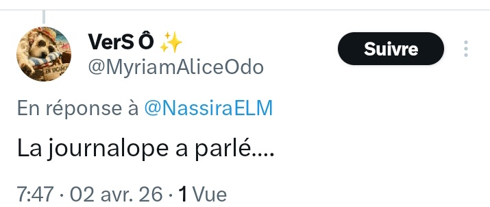 Nassira El Moaddem tweet media