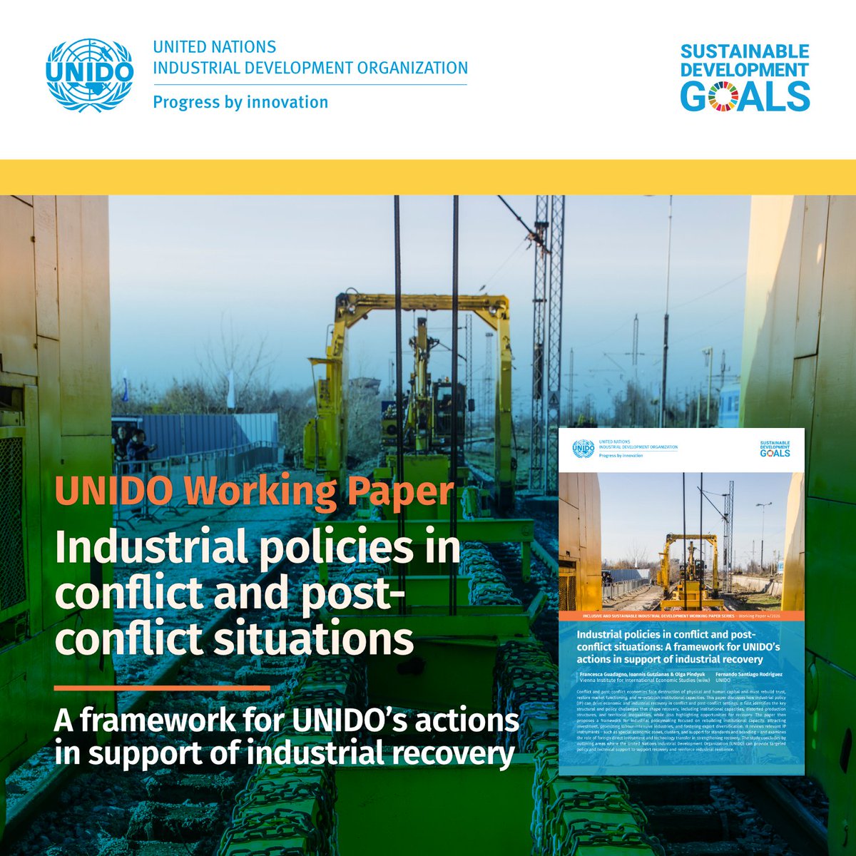 UNIDO Trends in Industrial Development & Stats tweet media