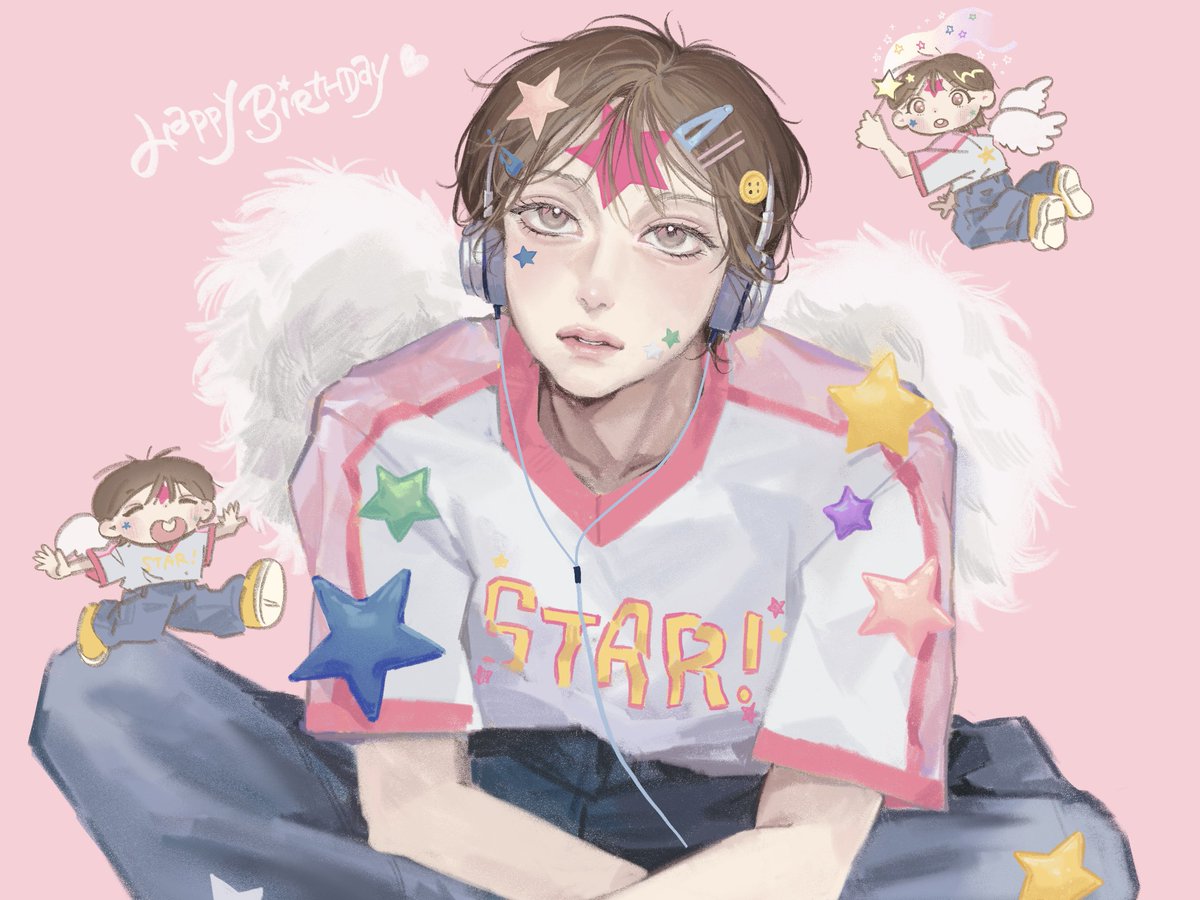A_F_F_EC_TION's tweet photo. 🩷⭐️💛🪄
…
#中村嶺亜誕生祭
#中村嶺亜誕生祭2026 https://t.co/aAKeyvX3SJ
