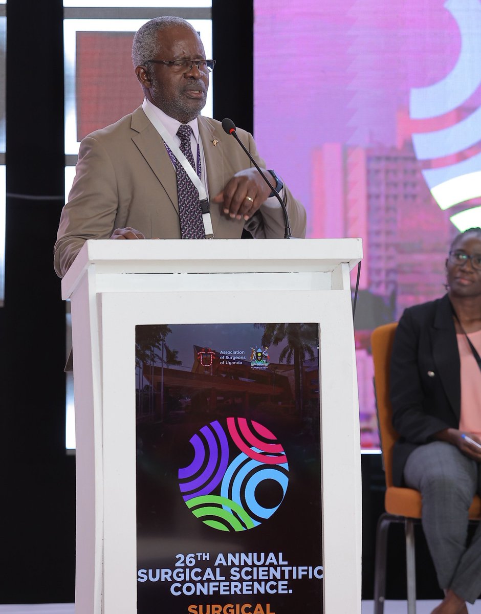 ASOU_Official's tweet image. #Surgeons: It’s Time to Heal the Healer.
Prof. Samuel Luboga, shared a vital message on the hidden crises in the surgical profession. 
Burnout is more than just fatigue—it's a systemic issue we can no longer ignore.
The Reality Check:
-Neglected Relationships: Our work shouldn't