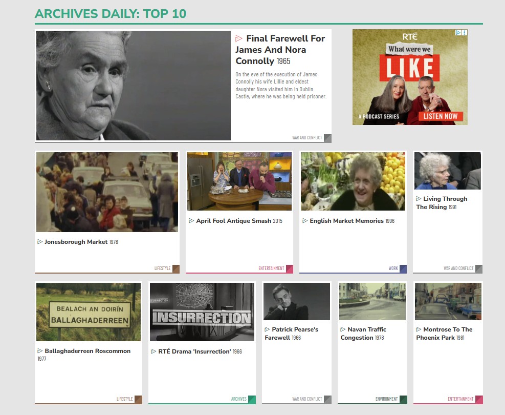 RTÉ Archives tweet media