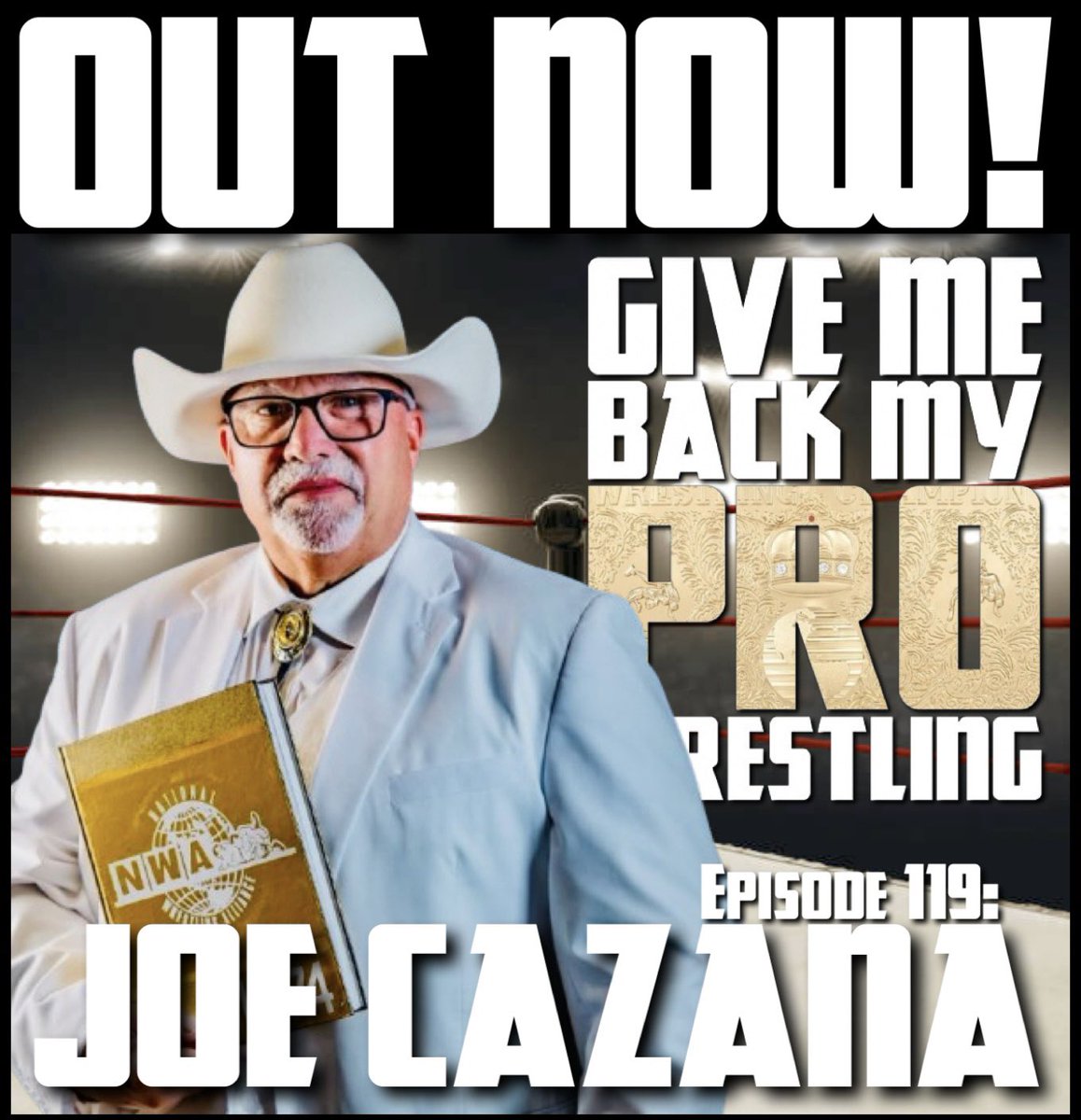 OUT NOW! Joe Cazana! We cover his  grandad, promoter John Cazana, Knoxville, WCW, SMW, NWA, AJ &amp; KC, the Country Gentlemen, the NWA rule book and more! Enjoy! <a href="/CazanaJoe/">Joe Cazana</a> 

podcasts.apple.com/us/podcast/giv…

open.spotify.com/episode/5hd9xK…

youtu.be/5psKoOB58iE?si…

creators.spotify.com/pod/profile/gm…