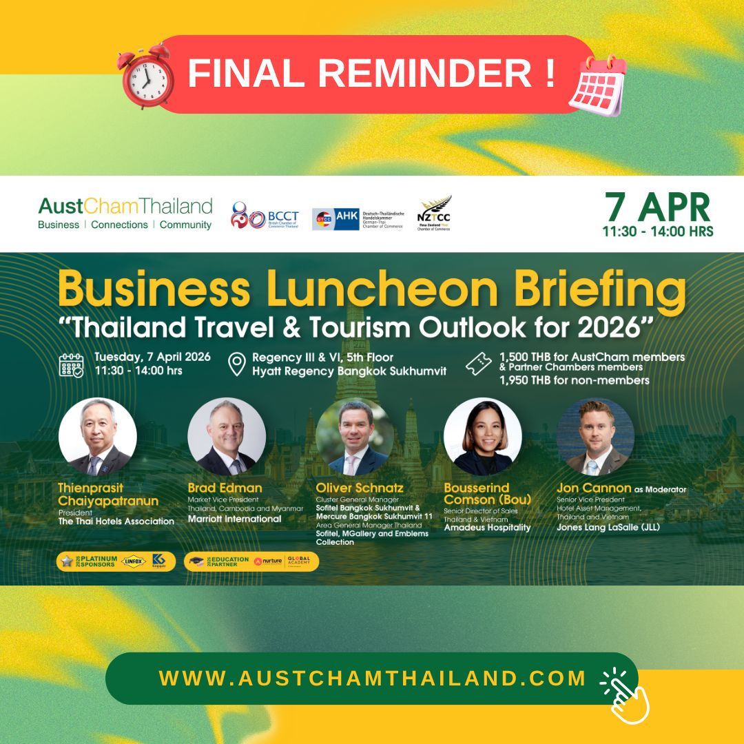 AustCham Thailand tweet media