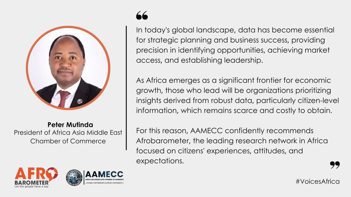 Afrobarometer tweet media