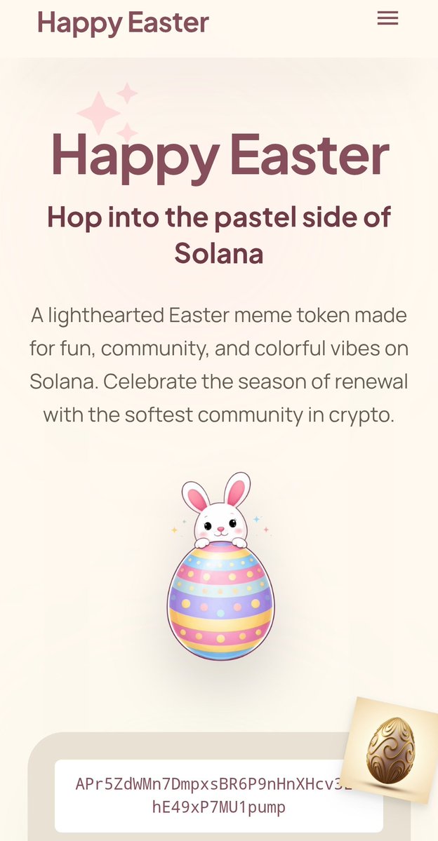 Easter tweet media