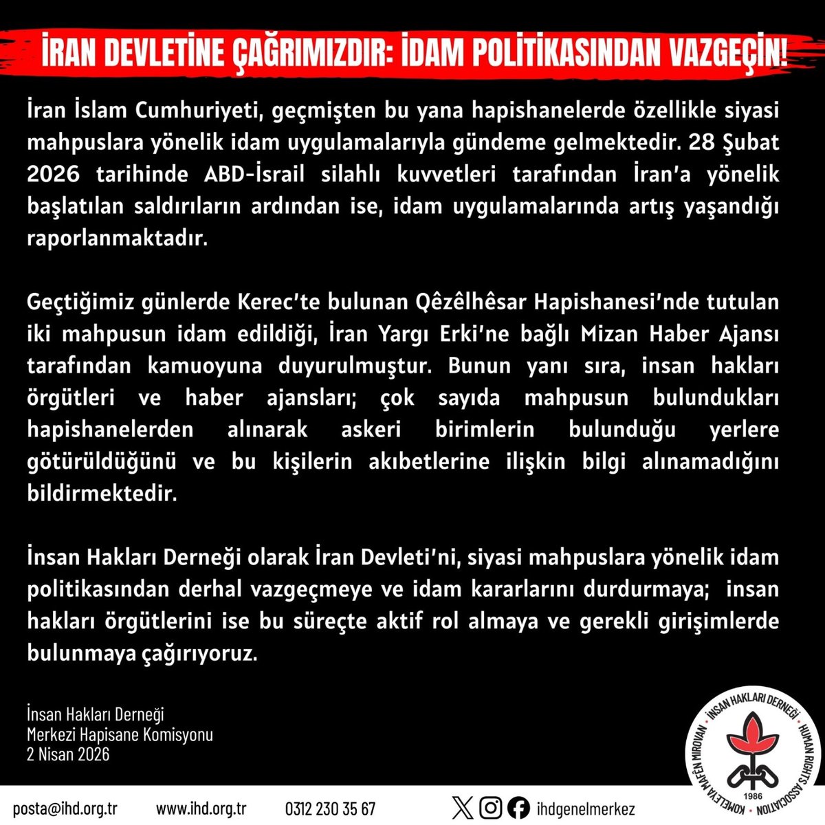 İHD Genel Merkezi tweet media