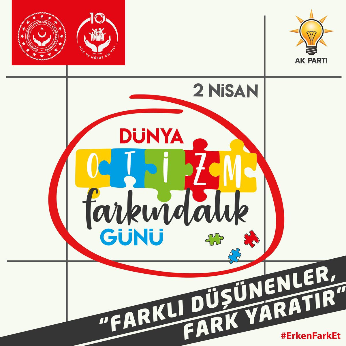 akkadingiresun's tweet photo. #erkenfarket
Her çocuk özeldir 🌸
Farklılıkları erken fark etmek, onların dünyasına daha güçlü dokunabilmektir.
Sevgiyle, sabırla ve bilinçle…
Birlikte daha güçlü yarınlara 💙 https://t.co/s5NzT0OzbQ