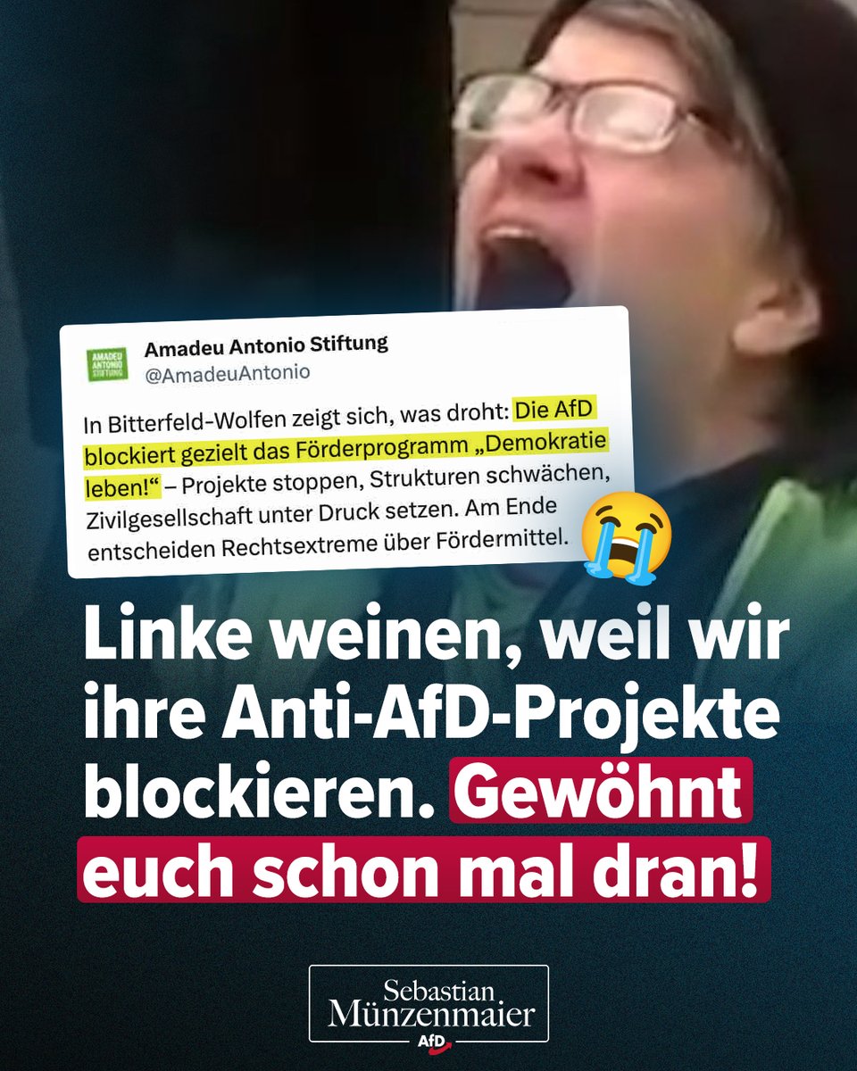 Sebastian Münzenmaier, MdB tweet media