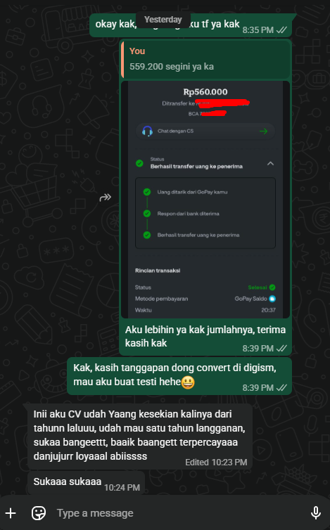 Digism | Topup | Convert Pulsa tweet media