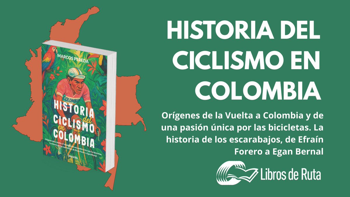 📓Historia del ciclismo en Colombia
Un libro que recorre la historia de los escarabajos y de la Vuelta a Colombia. Historia, deporte, política... se unen en este libro que recorre un país que ama el ciclismo
ow.ly/hthL50Y3nVQ