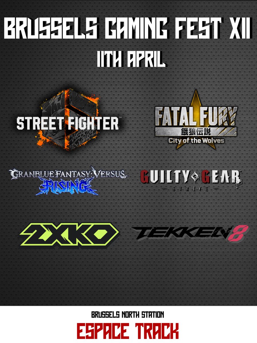 GamingCorpBE's tweet photo. Il est la! Le Brussels Gaming fest 12! 
11 Avril, 12:00-21:00
Freeplay, tournoi, good vibe!

here is it is, Brussels Gaming Fest 12!
April 11th, 12:00pm - 09:00 pm
Freeplay, tournament and good vibe

Link below: https://t.co/ZALL4c1Wu9