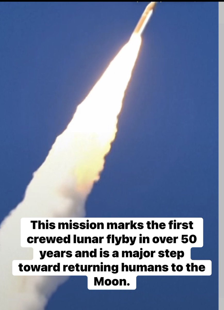 LoloOlaedo's tweet image. NASA’s Artemis II mission marks a significant milestone in space exploration, as it embarks on the first crewed lunar flyby since Apollo 17 in 1972. The mission’s objective is to carry four astronauts on a journey to orbit the Moon, testing vital life-support.