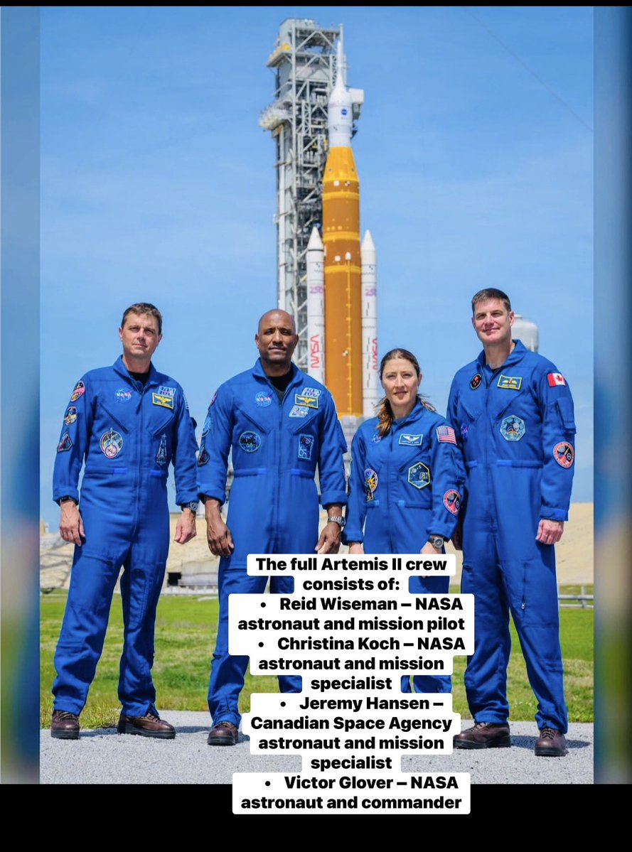 LoloOlaedo's tweet image. NASA’s Artemis II mission marks a significant milestone in space exploration, as it embarks on the first crewed lunar flyby since Apollo 17 in 1972. The mission’s objective is to carry four astronauts on a journey to orbit the Moon, testing vital life-support.