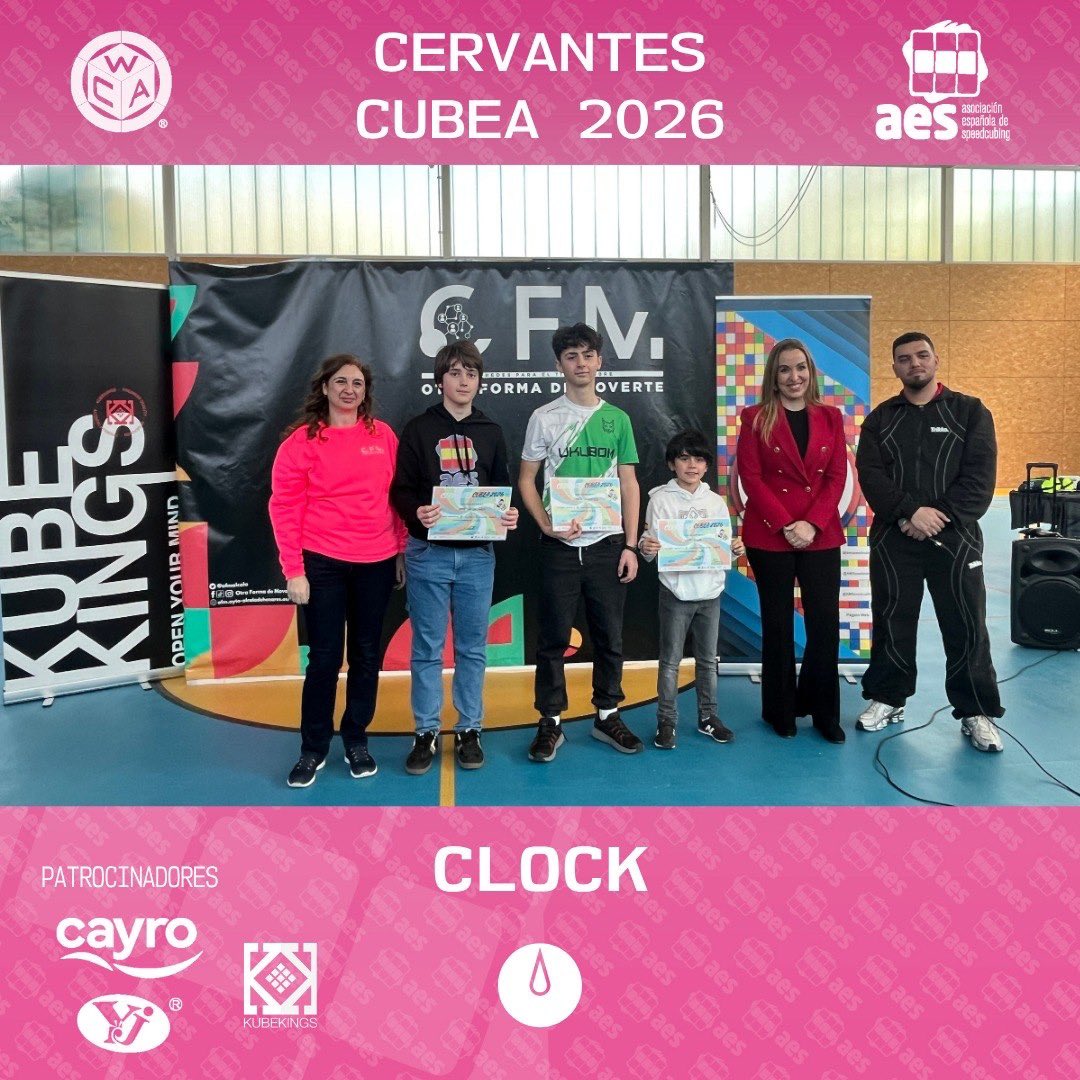 Asociación Española de Speedcubing tweet media