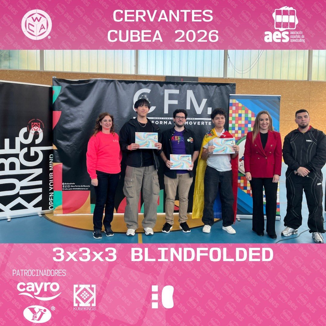 Asociación Española de Speedcubing tweet media