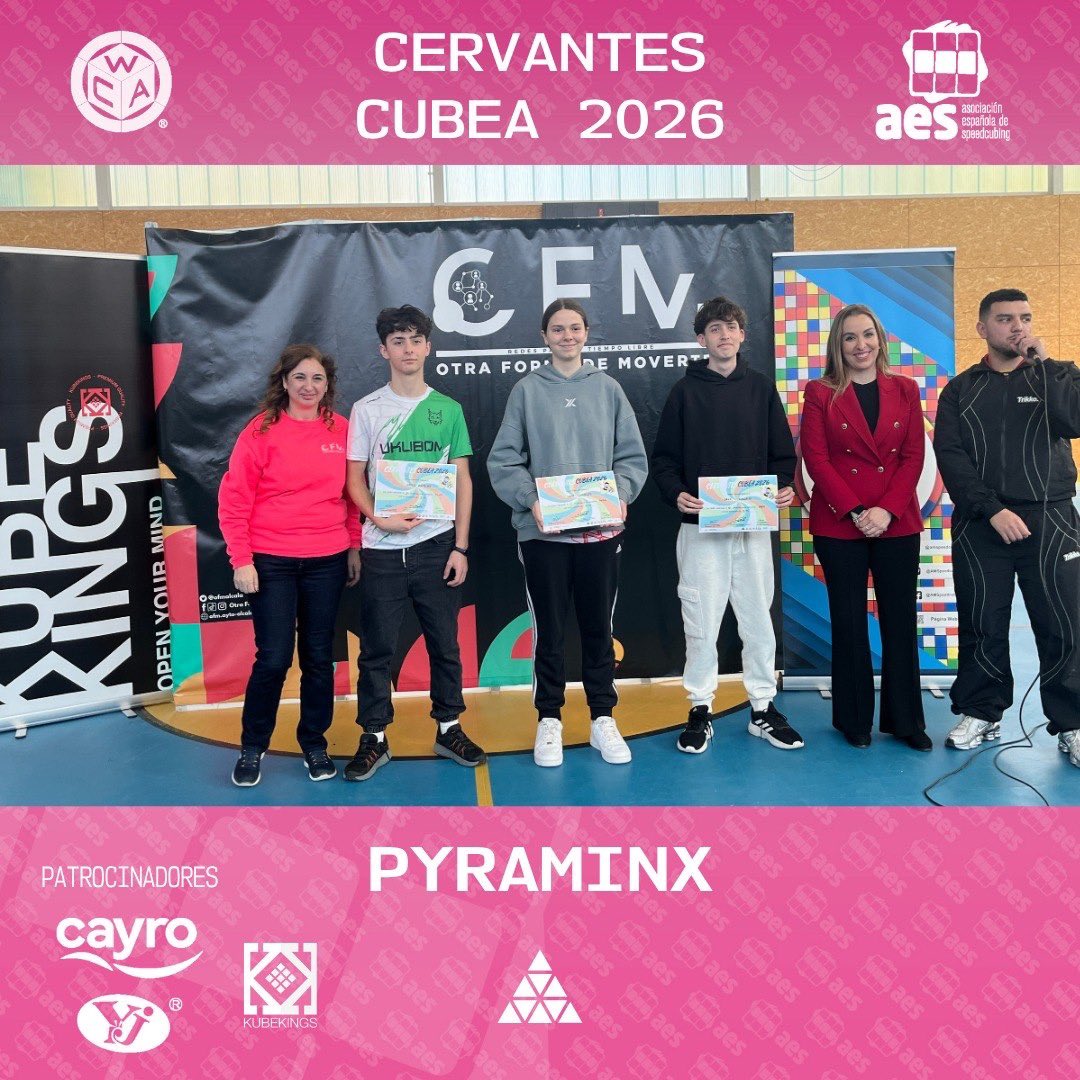 Asociación Española de Speedcubing tweet media