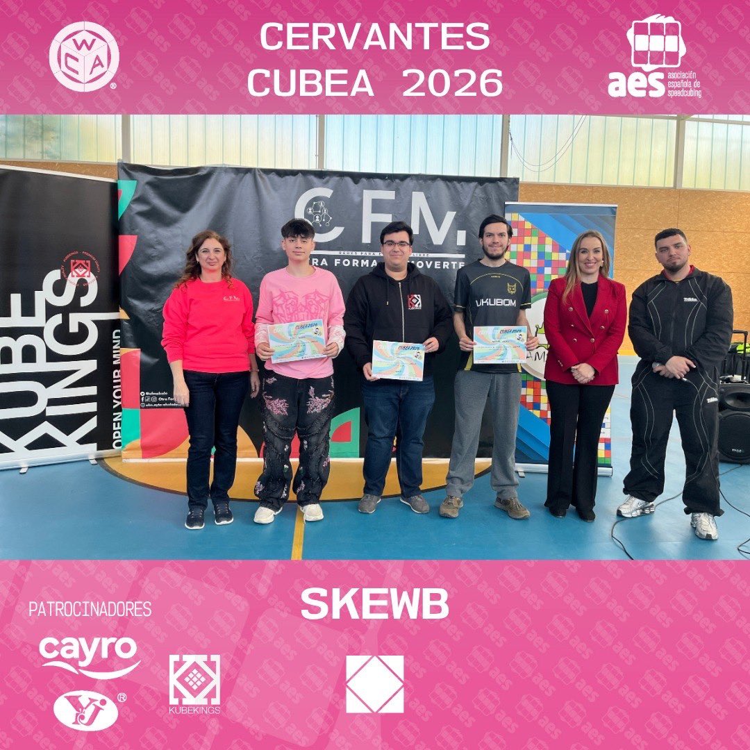 Asociación Española de Speedcubing tweet media