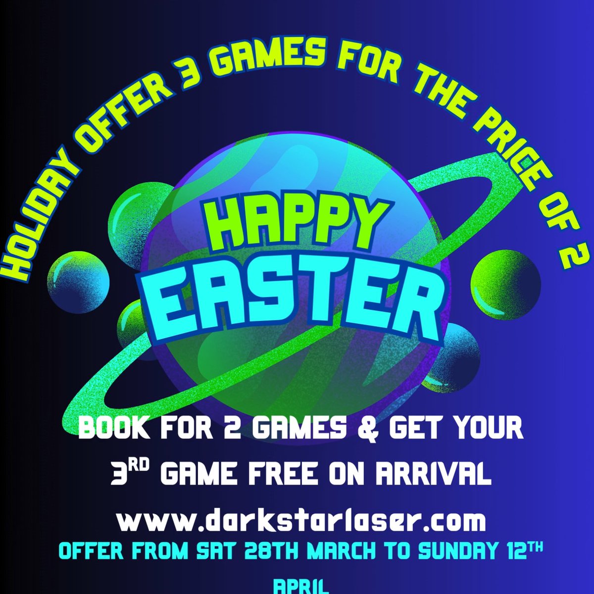 Darkstar Laser Arena tweet media