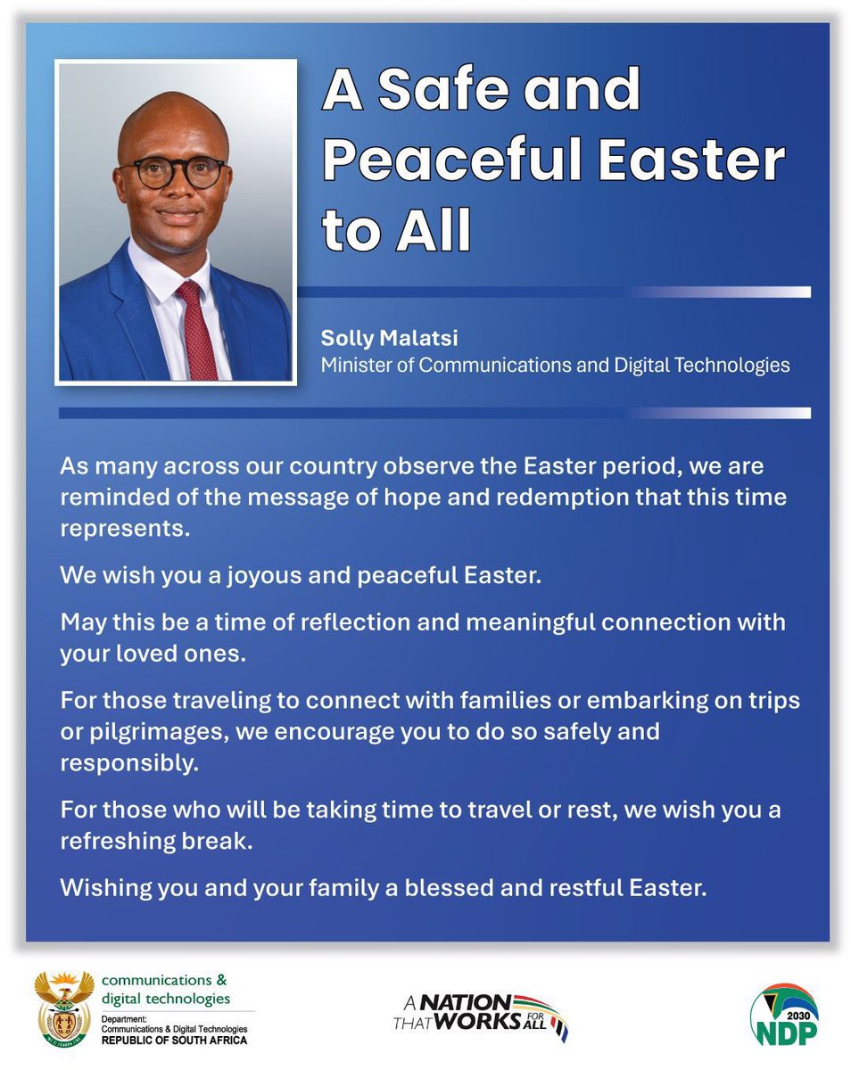 Dept of Communications & Digital Technologies tweet media