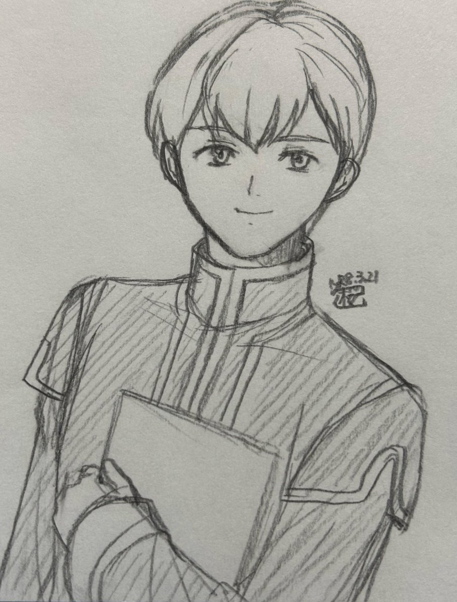 garyukumatann's tweet photo. らくがき〜　今週からのアニメ楽しみです⭐︎ https://t.co/MJvdR2R5IB