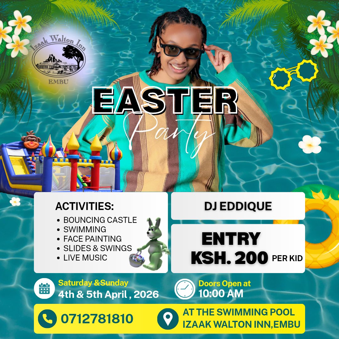 IzaakEmbu's tweet photo. Affordable Easter Party https://t.co/aP07eoSCOD