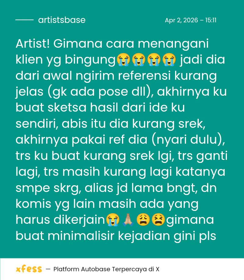 Artist’s Base tweet media