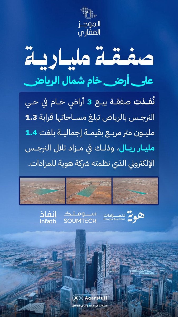 الموجز العقاري tweet media