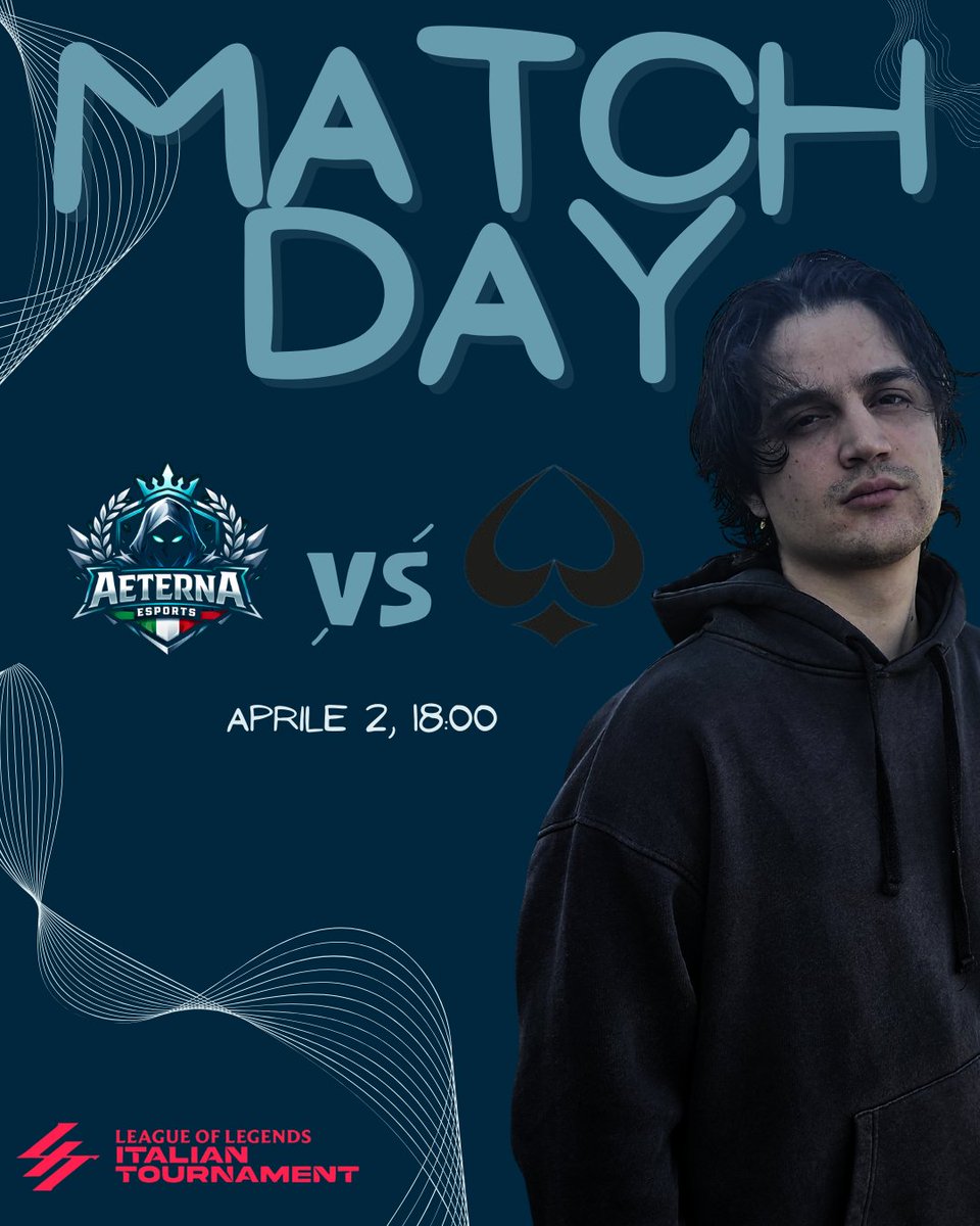 AeternaGG's tweet photo. Second matchday of the week🫡

Let’s see if it’s another Pericolo masterclass!

🔸18:00 CET
🔸VS. @GMBLERS_
🔸Live at https://t.co/RAxVugxhw3

#AeternaIsHere #ThatsLIT @lit_official_it https://t.co/1sDHI7MtZ4