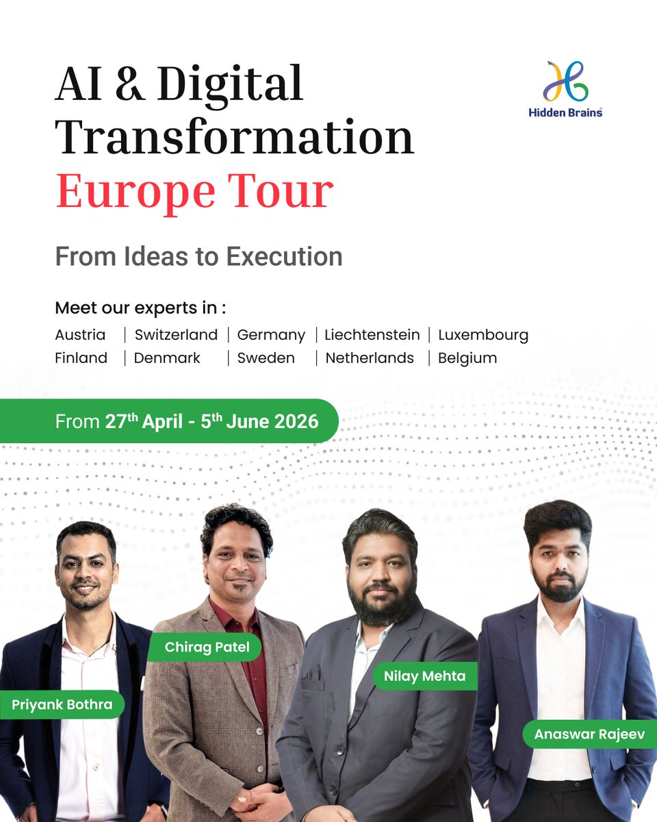 Hidden Brains InfoTech tweet media