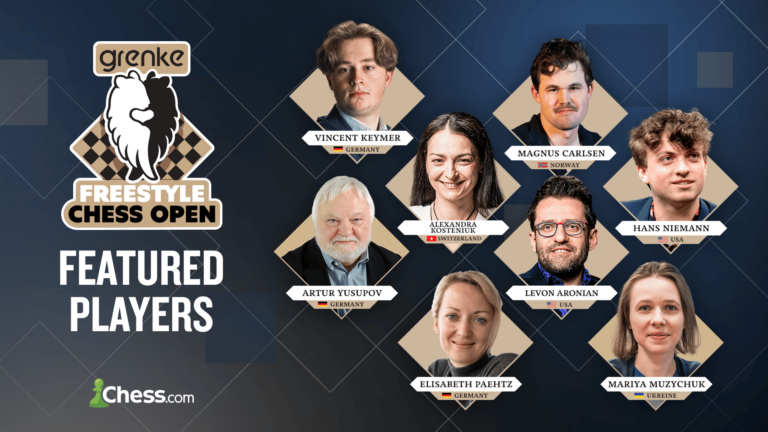 Scacchierando's tweet photo. Grenke Chess Open 2026
Carlsen Abdusattorov Nepo Aronian Keymer e Caprio nel torneo 960! Open ortodosso con Barp e Paltrinieri https://t.co/NsaieXIzC8 https://t.co/eOqK0yhJxl